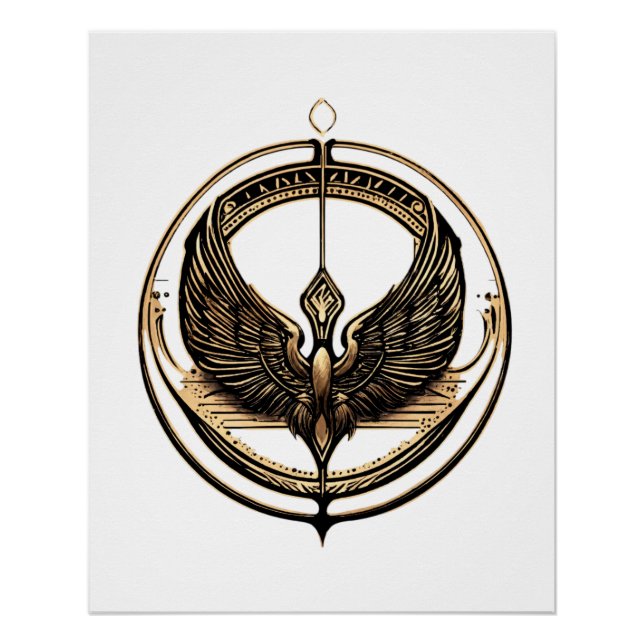 Klassisches halbglänzendes Papier-Poster Poster (Vorderseite)