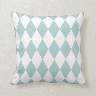 Klassisches Harlekin-Diamant-Muster Kissen
