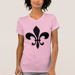 Klassisches heraldisches Fleur-de-Lis-Grafik T-Shirt