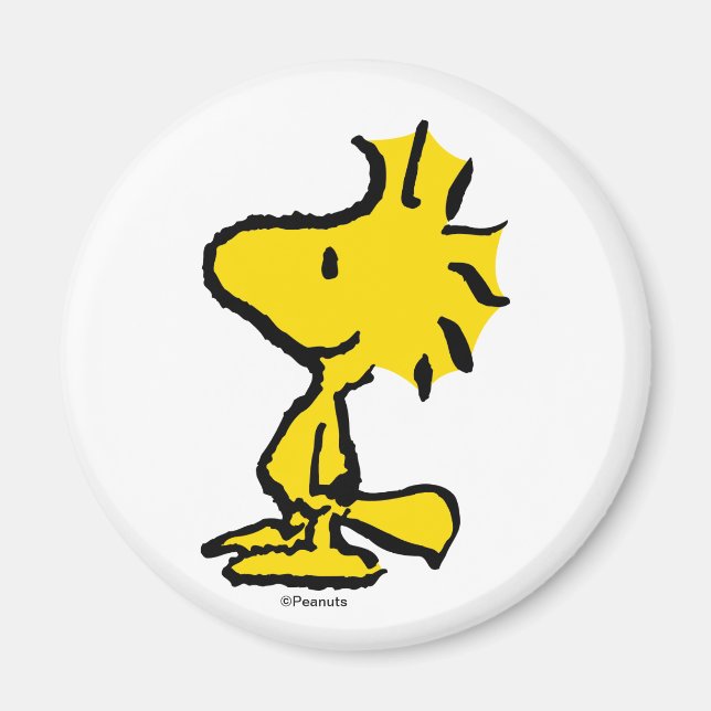 Klassisches Holzdesign Magnet (Vorne)