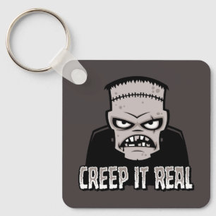 Klassisches Horror-Frankenstein-Design 'Creep It R Schlüsselanhänger