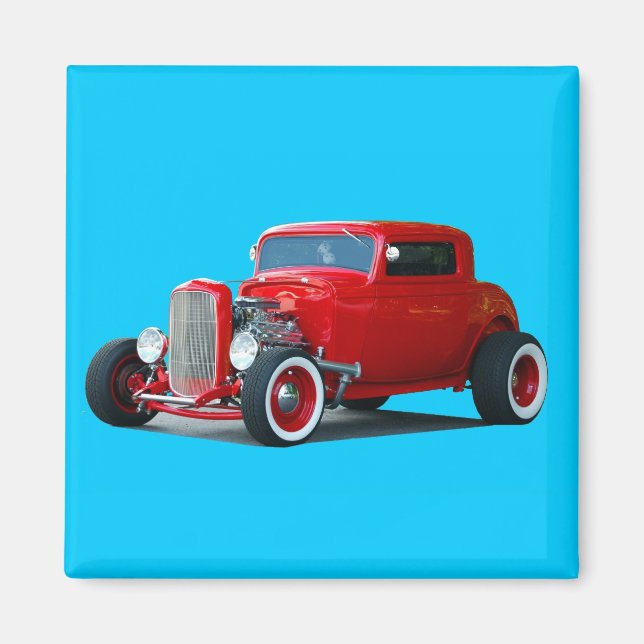 Klassisches Hot-Rod Magnet (Vorne)