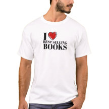 Klassisches "Ich liebe Bestseller"-Leser-Design