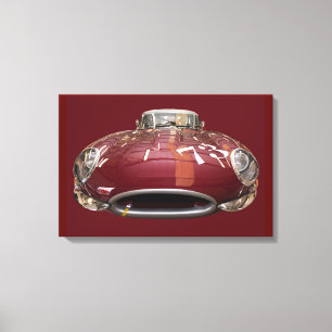 Klassisches Jaguar E-Artig ab 1961 Leinwanddruck