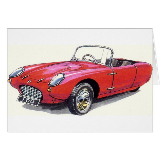 KLASSISCHES KABRIOLETT AUTO-BERKELEYS T60 (Vorderseite (Horizontal))