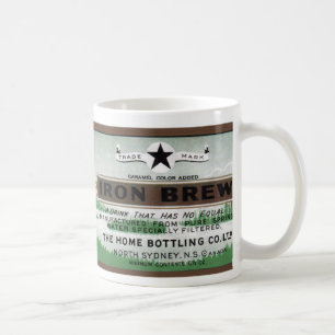 Klassisches Kap-bretonische Eisenbrew-Tasse Kaffeetasse