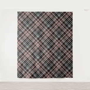 Klassisches Kariertes Tartan Wandteppich