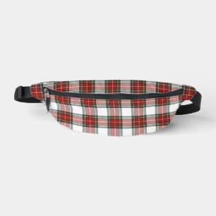 Klassisches Kariertes Weihnachtsmuster Bauchtasche