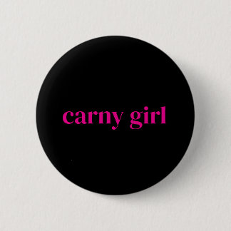 Klassisches Karneval Mädchen Button
