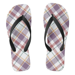 Klassisches Karomuster Flip Flops