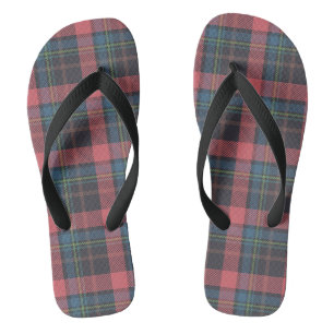 Klassisches Karomuster Flip Flops