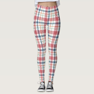 Klassisches Karomuster Leggings