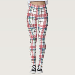 Klassisches Karomuster Leggings