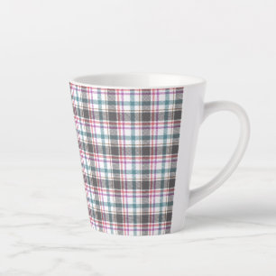Klassisches Karomuster Milchtasse