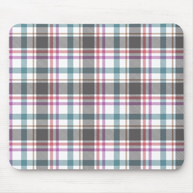 Klassisches Karomuster Mousepad (Vorne)
