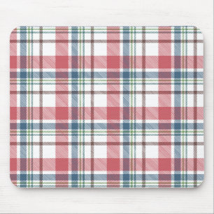 Klassisches Karomuster Mousepad
