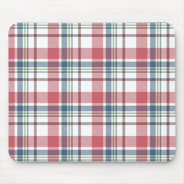 Klassisches Karomuster Mousepad (Vorne)
