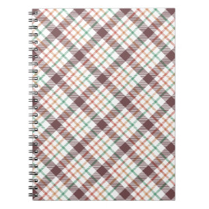 Klassisches Karomuster Notizblock
