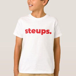 Klassisches Kindershirt - Steups. T-Shirt