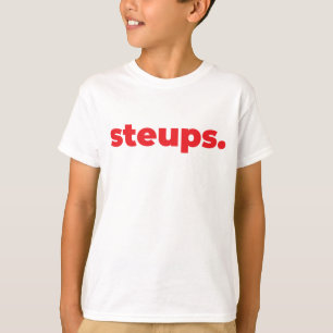 Klassisches Kindershirt - Steups. T-Shirt