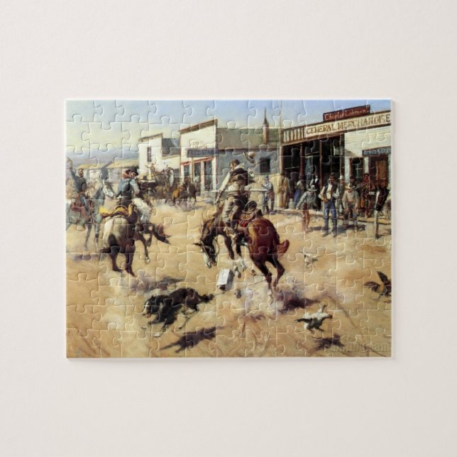 Klassisches Kunstpuzzlespiel (Horizontal)