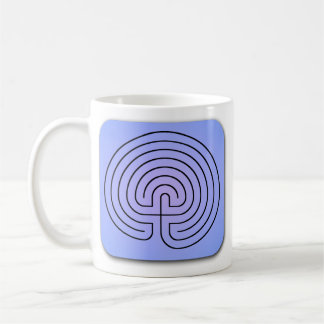 Klassisches Labyrinth Kaffeetasse
