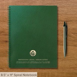 Klassisches legales Logo-Notebook Notizbuch