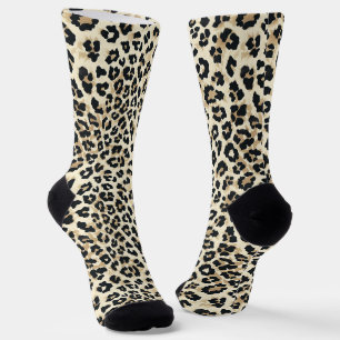 Klassisches Leopardenmuster Socken
