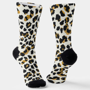 Klassisches Leopardenmuster Socken