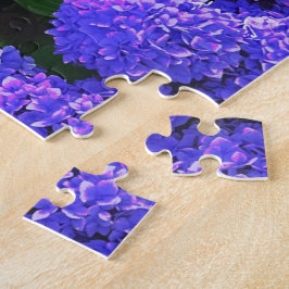 Klassisches Lila-realistisches Hydrangea-Puzzle