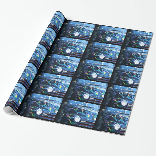 Klassisches LKW-Packpapier Geschenkpapier (Ungerollt)