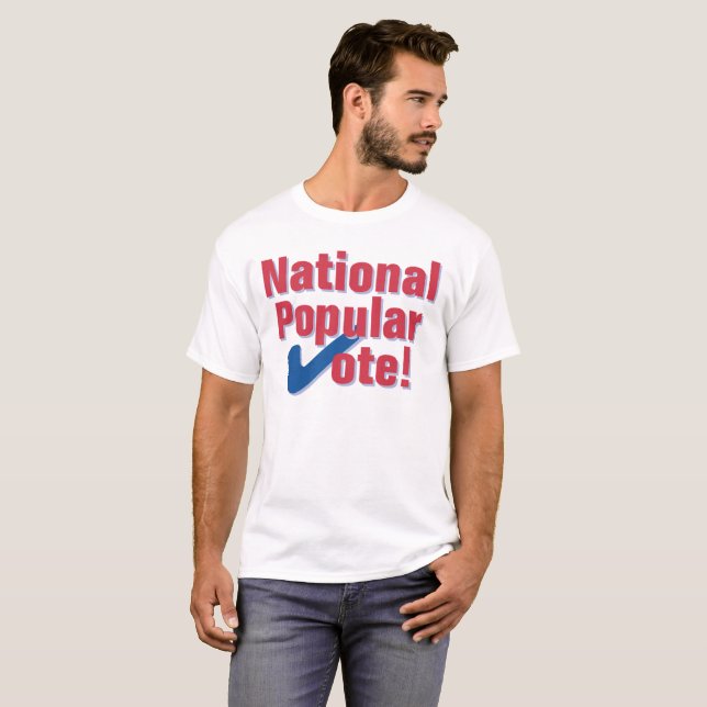Klassisches Logo der nationalen Volksabstimmung T-Shirt (Vorne ganz)