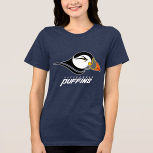 Klassisches Logo der Pittsburgh Puffins Tri-Blend Shirt