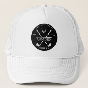 Klassisches Logo des Golfklubs Truckerkappe