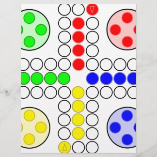 Klassisches Ludo-Brettspiel