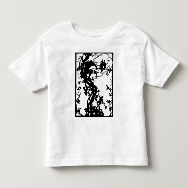 Klassisches Märchen einzigartiges Design. Kleinkin Kleinkind T-shirt (Vorderseite)