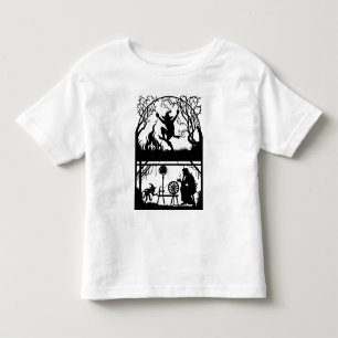 Klassisches Märchen einzigartiges Design. Kleinkin Kleinkind T-shirt