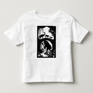 Klassisches Märchen einzigartiges Design. Kleinkin Kleinkind T-shirt