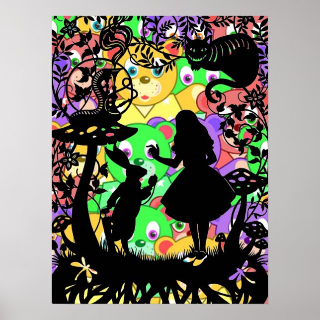 Klassisches Märchenposter Poster (Vorne)