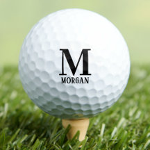 Klassisches, minimales initiales Namensmonogramm