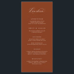 Klassisches Mittagsmenü mit Hochzeitsempfehlung Menükarte<br><div class="desc">Unsere individuell gestaltete Speisekarte bietet moderne Kalligraphie,  um Ihre Gäste bei Ihrer Hochzeit oder Ihrer Veranstaltung über die Speisen zu informieren. Dieser Artikel ist Teil unserer Goldie Kollektion G100,  bitte kaufen Sie unseren Shop für passende Produkte.</div>