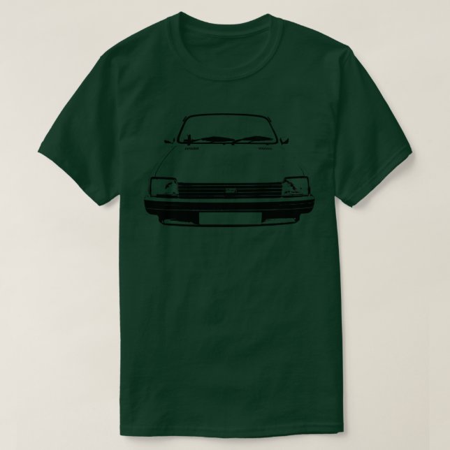 Klassisches Monoblock der Austin Metro der 1980er T-Shirt (Design vorne)