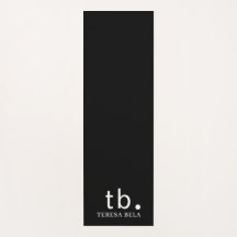 Klassisches Monogramm Elegantes Minimalistisches S