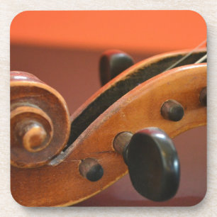 Klassisches Musikinstrument für Violine Getränkeuntersetzer