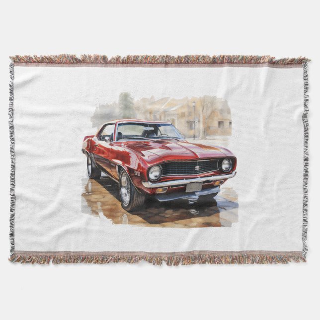Klassisches Muskelauto Decke (Vorderseite)