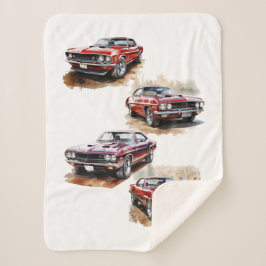 Klassisches Muskelauto Sherpadecke