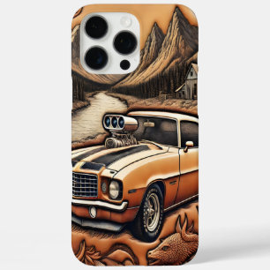Klassisches Muskelfahrzeug in der Natur iPhone 16 Pro Max Hülle