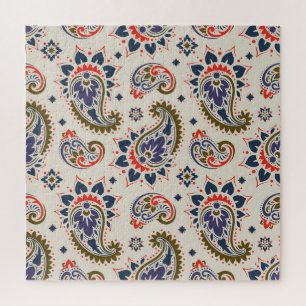 Klassisches, nahtloses Paisleydesign.