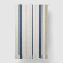 Klassisches Navyblau-Ticking-Streifenmuster