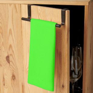 Klassisches Neon-Grünes Handtuch – Lebendiger Küch